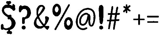 Western Regular otf (400) Font OTHER CHARS