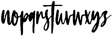 Western Regular otf (400) Font LOWERCASE