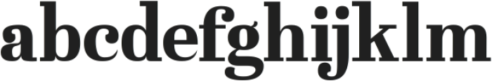 Westerniya Serif otf (400) Font LOWERCASE