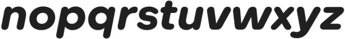 Westport Rounded Bold Italic otf (700) Font LOWERCASE