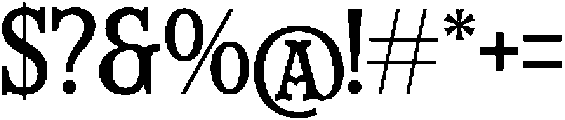 Westron Way Honor otf (400) Font OTHER CHARS