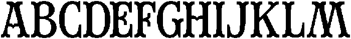 Westron Way Honor otf (400) Font UPPERCASE