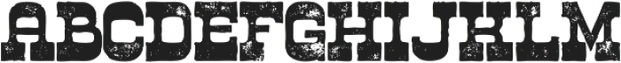 Westwood Bold Grunge ttf (700) Font LOWERCASE