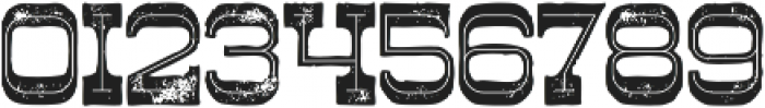 Westwood Inline Grunge ttf (400) Font OTHER CHARS