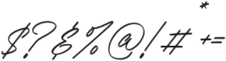 Wesynetta Italic otf (400) Font OTHER CHARS
