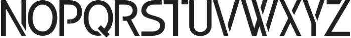 Wexora Regular otf (400) Font UPPERCASE