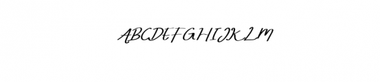 WEDNESDAYNight-Italic.otf Font UPPERCASE