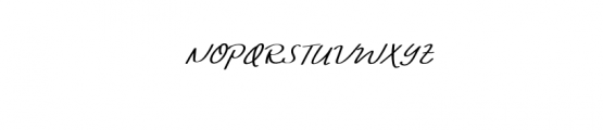 WEDNESDAYNight-Italic.otf Font UPPERCASE