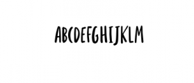 Wednesdom.otf Font UPPERCASE