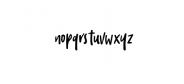 Wednesdom.otf Font LOWERCASE