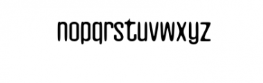 Wellston-Smooth.ttf Font LOWERCASE