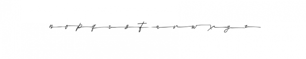 Westbury Signature swash 1.otf Font UPPERCASE