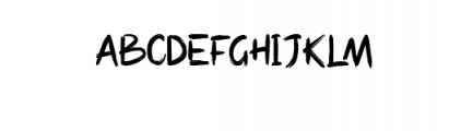 Westpart.ttf Font UPPERCASE