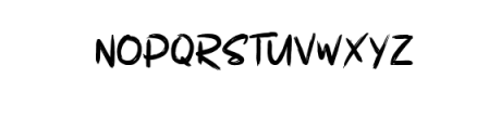 Westpart.ttf Font UPPERCASE