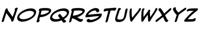 Web Letterer Pro BB Italic Font UPPERCASE