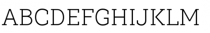 Weekly Light Font UPPERCASE