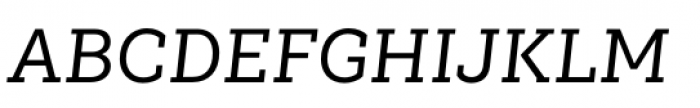 Weekly Medium Italic Font UPPERCASE