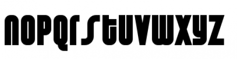 Weltron Special Power Font LOWERCASE