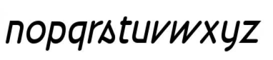 Wevli Italic Font LOWERCASE