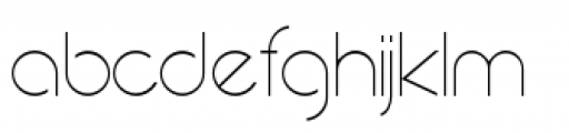 Wexley Light Font LOWERCASE