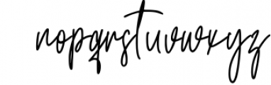 Weatherglass - Handwritten Signature Font LOWERCASE