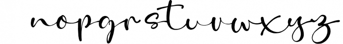 Wedding Script - Amelia Stanley Font Font LOWERCASE