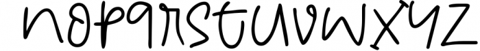 Weeknight - A Fun Handwritten Font Font LOWERCASE