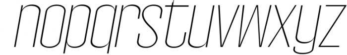 Wellston Modern Sans Serif Font Family 10 Font LOWERCASE