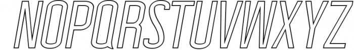 Wellston Modern Sans Serif Font Family 1 Font UPPERCASE