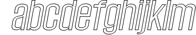 Wellston Modern Sans Serif Font Family 1 Font LOWERCASE