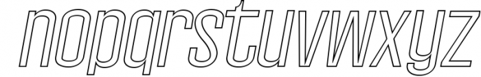 Wellston Modern Sans Serif Font Family 1 Font LOWERCASE