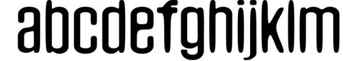 Wellston Modern Sans Serif Font Family 7 Font LOWERCASE