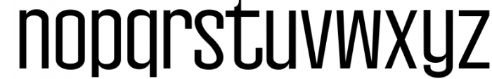 Wellston Modern Sans Serif Font Family 9 Font LOWERCASE