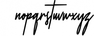 West Most Monoline Signature Script Font Font LOWERCASE