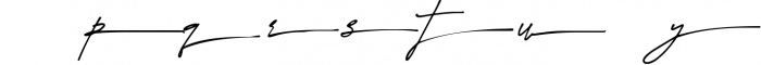 Westbury Signature 3 Font UPPERCASE