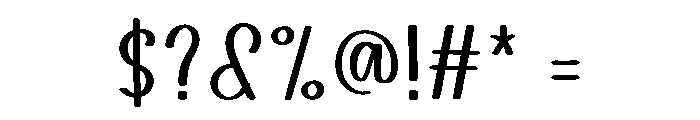 WELCOME BACK Font OTHER CHARS