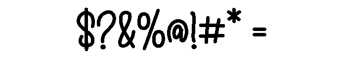 We Are Dreamer Font OTHER CHARS