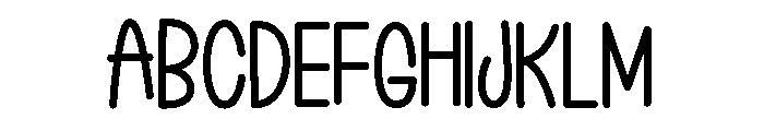 We Are Dreamer Font UPPERCASE