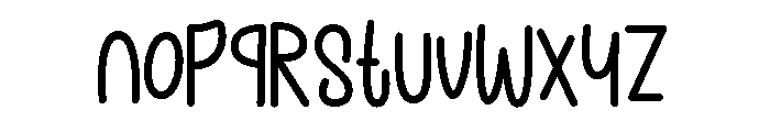 We Are Dreamer Font LOWERCASE