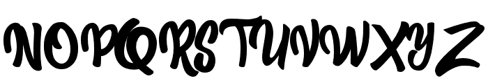 Weastream-Regular Font UPPERCASE