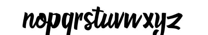 Weastream-Regular Font LOWERCASE