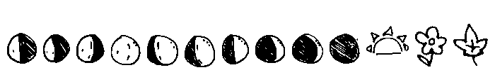 Weather Seasons And Hol Regular Font LOWERCASE