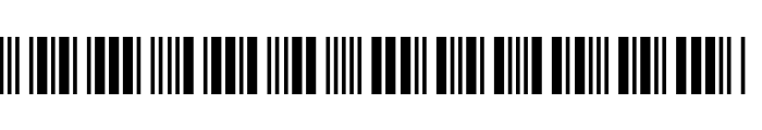 Web 3 Of 9 ASCII Regular Font UPPERCASE