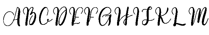 Wedding By Mandala Font UPPERCASE