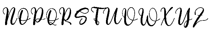 Wedding By Mandala Font UPPERCASE