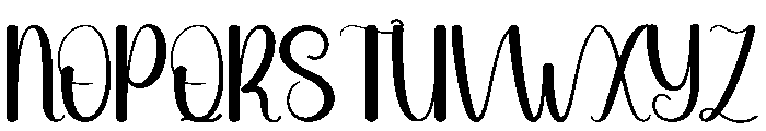 Wedding Ceremony Font UPPERCASE