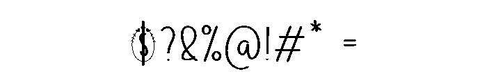 Wedding Display Font OTHER CHARS