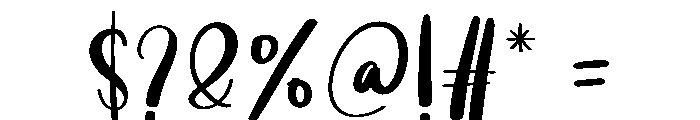 Wedding Dress Font OTHER CHARS