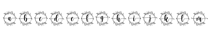 Wedding Monogram FONT