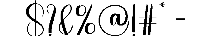 Wedding Valentine Font OTHER CHARS